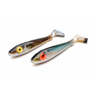 Силиконовая приманка Svartzonker Big McRubber 25 Real Series Baltic Herring & Eelpout