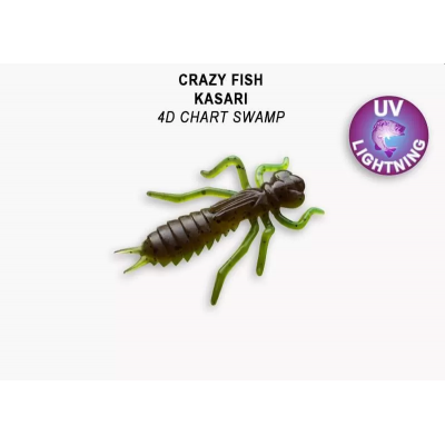 Приманка Crazy Fish Kasari 1.6" плавающая 51-40-4d-7-F
