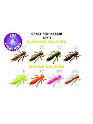 Crazy Fish Kasari 1" 52-27-M5-7-FS