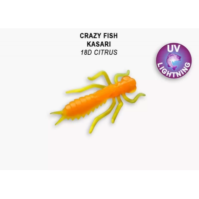 Приманка Crazy Fish Kasari 1" 52-27-18d-7
