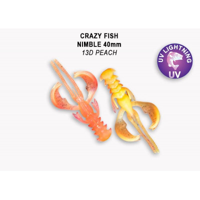Crazy Fish Nimble 1.6" 49-40-13D-6