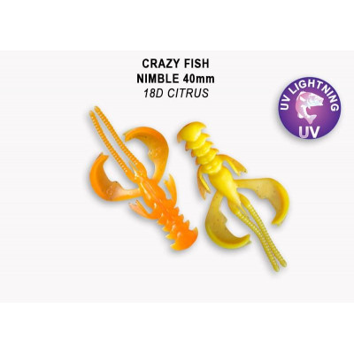 Crazy Fish Nimble 1.6" 49-40-18D-6