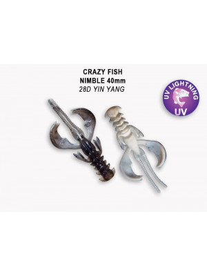 Crazy Fish Nimble 1.6" 49-40-28D-6