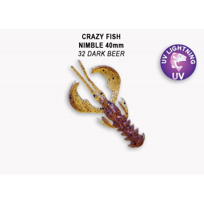 Crazy Fish Nimble 1.6" 49-40-32-6