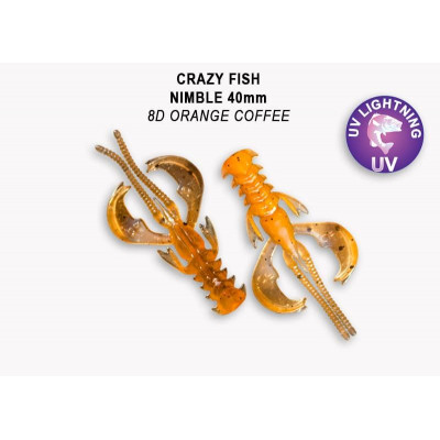 Crazy Fish Nimble 1.6" 49-40-8D-6