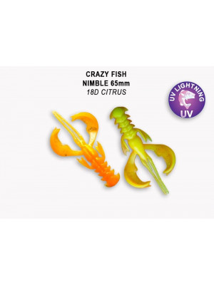 Crazy Fish Nimble 2.5" 44-65-18D-6