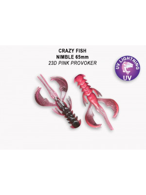 Crazy Fish Nimble 2.5" 44-65-23D-6