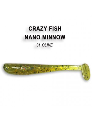 Crazy Fish Nano Minnow 1.6" 6-40-1-6