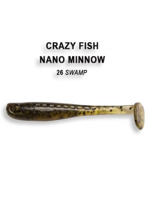Crazy Fish Nano Minnow 1.6" 6-40-26-6