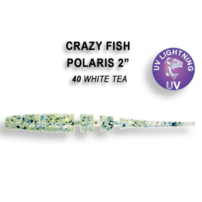 Силиконовая приманка Crazy Fish Polaris 2" 17-54-40-6